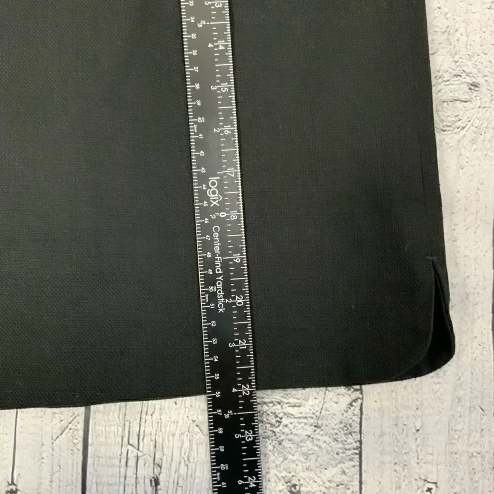 ANN TAYLOR Black Pencil Skirt